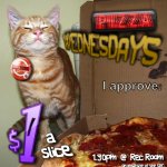 Pizza Wednesdays Poster